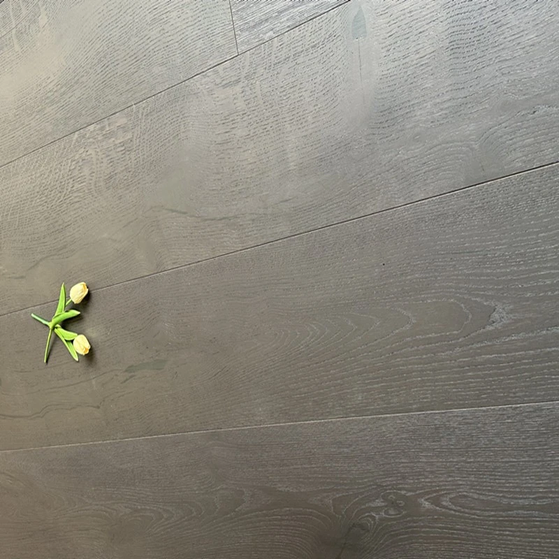 Oak Black Color Engineered Wood Flooring manufacturers